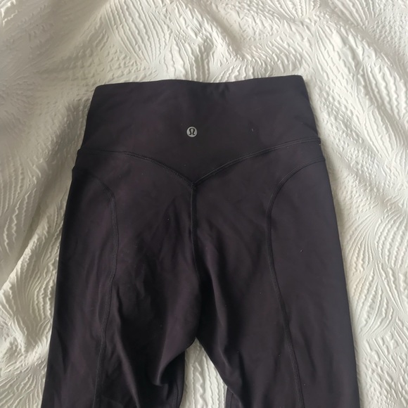 lululemon athletica Pants - LULULEMON black currant leggings